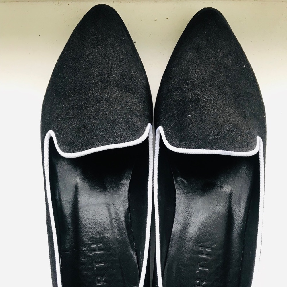Firth pointed-toe suede loafer women